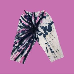 Tie dyed pants